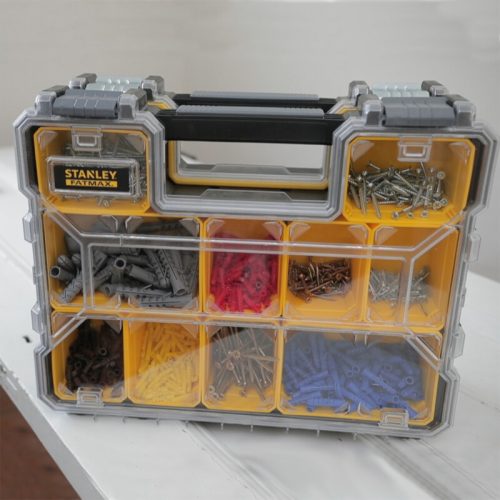 Stanley Fatmax pro összecsatolható szortimenter műanyag csatos, mély, 44,6x11,6x35,7 cm