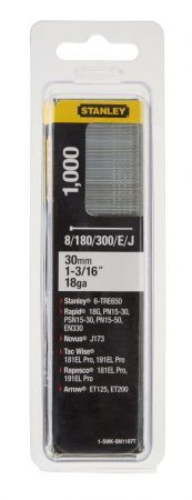 Stanley 30mm, 3/16" szeg "E"/"J" típus 1000db