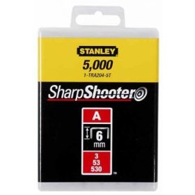 Stanley 6mm-es "A" kapocs A5/53/530 5000db