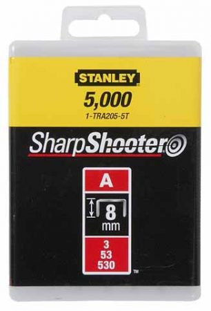 Stanley 8mm-es "A" kapocs A5/53/530 5000db