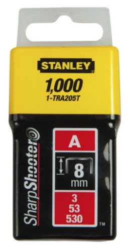 Stanley 8mm-es "A" tűzőkapocs A5/53/530 1000db
