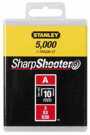 Stanley 10mm-es "A” tűzőkapocs A5/53/530 5000db
