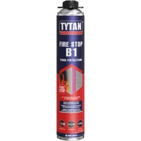   Tytan FIRE STOP B1 Tűzgátló Poliuretán Pisztolyhab, 750 ml