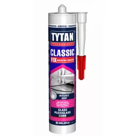   Tytan Classic FIX szerelési ragasztó szintelen 290ml (rugalmas, vízálló, oldószeres)