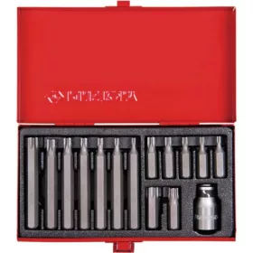 KingTony 15 részes bitkészlet 10mm-es (torx) 1015PQ