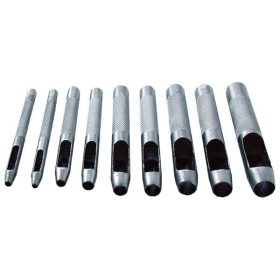 EXTOL bőrlyukasztó klt., műanyag tartóban; 9db, 2,5-10mm