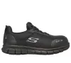 SURE TRACK - JIXLIE Skechers női munkavédelmi cipő  S1P SRC ESD, fekete