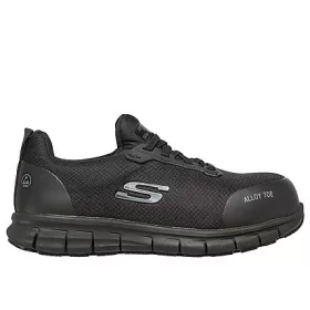   SURE TRACK - JIXLIE Skechers női munkavédelmi cipő  S1P SRC ESD, fekete
