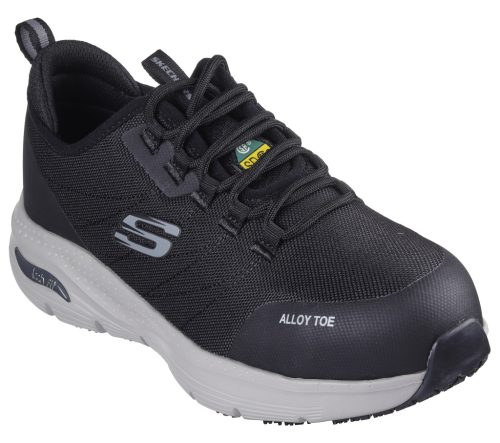 ARCH FIT SR - EBINAL Skechers munkavédelmi cipő S3 SRC, fekete/fehér