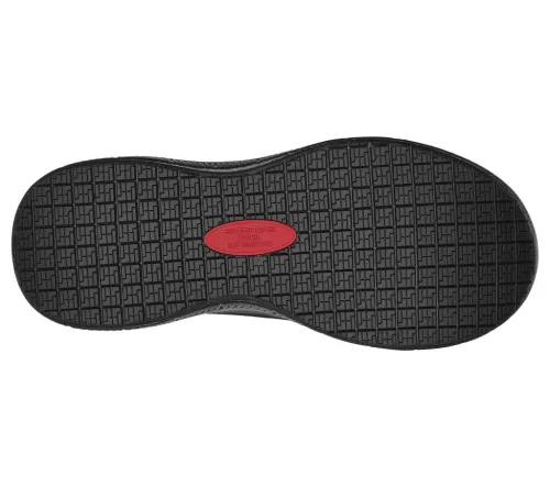 SUMMITS SR - Skechers női védelem nélküli munkacipő OB, fekete