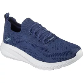   Skechers Squad Chaos SR fűző és védelem nélküli munkacipő OB SR, kék