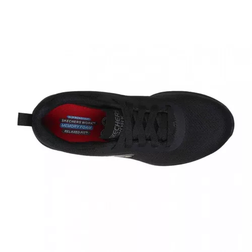 Skechers Squad Ultra Flex 3.0 SR-Jinie munkavédelmi cipő O1 SR, fekete