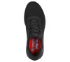 Skechers Slip-ins Work Squad Chaos SR női védelem nélküli munkacipő, fekete