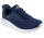 Skechers Slip-ins Work Squad Chaos SR női védelem nélküli munkacipő, tengerészkék