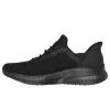 Skechers Slip-ins Work Squad Chaos SR női védelem nélküli munkacipő, tengerészkék