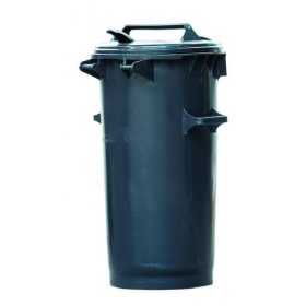 Háztartási Kuka 50 L fekete, műanyag