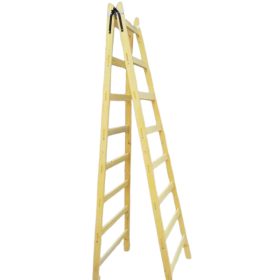 Fa létra erősített 8 fokos (festőlétra)