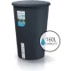 Esővízgyűjtő tartály csappal 160L SMOOTH antracit