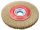 EXTOL CRAFT drótcsiszoló körkefe kettős köszörűre, 150mm, 32mm átm, műa. adapterek, hullámos szálú, rezezett acél