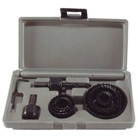   EXTOL CRAFT körkivágó klt. fához (műanyag dobozban) ; 11db, mélység: 25mm, 19-64mm