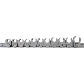   KingTony 11 részes nyomatékkulcshoz nyitott csillagkulcs fej készlet 3/8 és 1/2" készlet 10-22 mm 1E11MR
