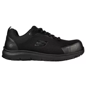   ULMUS - Skechers férfi munkavédelmi cipő  S3 SRC ESD, fekete
