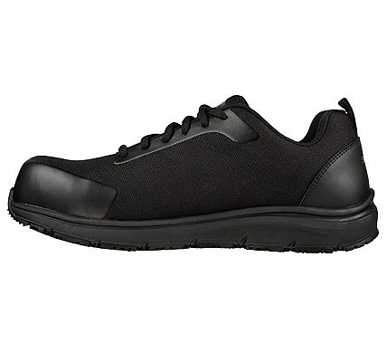 ULMUS - Skechers férfi munkavédelmi cipő  S3 SRC ESD, fekete