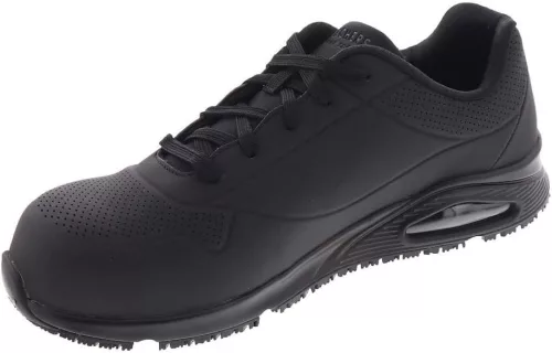 UNO SL - DOLTIN Skechers munkavédelmi cipő S1 P SRC ESD, fekete