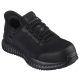TILIDO - FLETCHIT Skechers munkavédelmi cipő S1 PL SR ESD, fekete