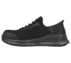 TILIDO - FLETCHIT Skechers munkavédelmi cipő S1 PL SR ESD, fekete