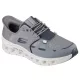 Skechers Work Glide Step Pro SR Safety Slip-Ins védelem nélküli férfi munkacipő, szürke