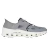 Skechers Work Glide Step Pro SR Safety Slip-Ins védelem nélküli férfi munkacipő, szürke