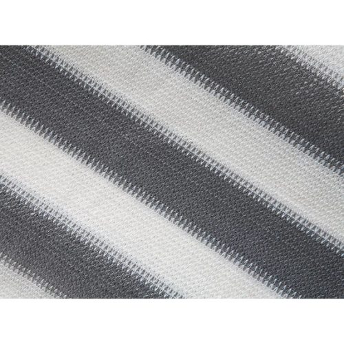 BALCONY EASY - Hangulatos erkélyháló fűzőlyukakkal 0,9 x 5 m szürke-fehér