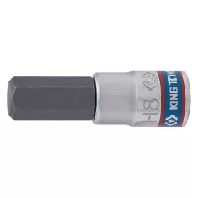   KingTony hatszög bitfej/rátűzőkulcs 1/4"  3mmx37mm         203503