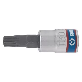   KingTony torx bitfej/rátűzőkulcs 1/4"furatosT 8 L=37mm 203708