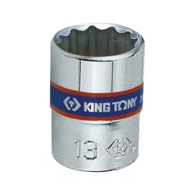 KingTony kézi dugókulcs fej 1/4" 13mm 12*   233013M
