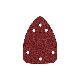   EXTOL PREMIUM delta csiszolópapír, lyukas klt. 10db, 97×140 mm; 6 db lyukkal, P60