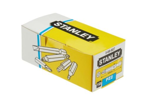 Stanley 1/4”-os bit pz2×100mm, 10 db/csomag