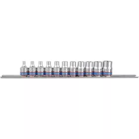   KingTony 11 részes 3/8"-os torx dugókulcs készlet sínen 3121PR