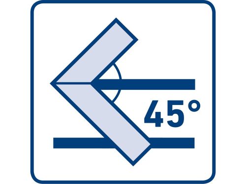 EXTOL CRAFT asztalos derékszög, alumínium ; 300mm