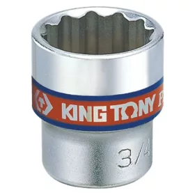   KingTony kézi dugókulcs fej 3/8"  1/4" 12* 333008S