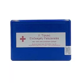   Mentőláda II. 50 személy részére kék műanyag dobozos /9994/