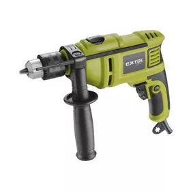   EXTOL CRAFT ütvefúrógép 550W; kulcsos tokmány, max. 13mm, 0-3000 ford/perc, papírdoboz