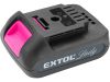 EXTOL LADY tartalék akku 12V Li-ion, 402403 géphez; 2000mAh, Extol Lady