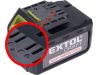 EXTOL CRAFT tartalék akku ÚJABB TÍPUSÚ 402420 Li-ion töltőhöz, 3 SARU; 16V, 1500mAh, töltési idő: 5,5 óra