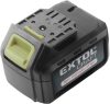 EXTOL CRAFT tartalék akku RÉGEBBI TÍPUSÚ 402440 Li-ion töltőhöz, 2 SARU+1 TÜSKE; 18V, 1500mAh, töltési idő:1 óra