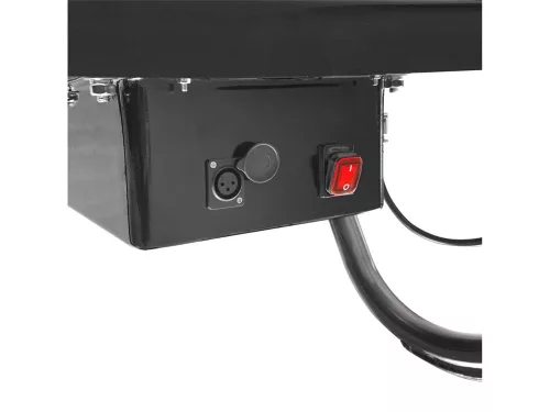 EXTOL CRAFT akkus talicska, 24V, szénkefementes, ólom akku 12 Ah, töltő, 150 kg, direktmeghajtású