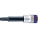 KingTony spline/XZN bitfej/rátűzőkulcs 1/2" M8,9 L=100mm   404108