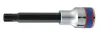 KingTony bordás/RIBE bitfej/rátűzőkulcs 1/2"  M7x100mm      404907