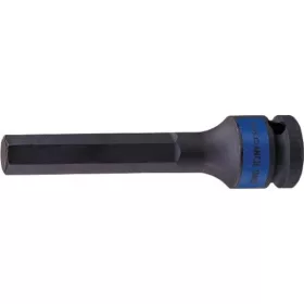   KingTony gépi hex/hatszög bitfej/rátűzőkulcs 1/2"H 5,L=100mm   406505